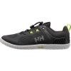 Helly-Hansen Mens HP Foil V2 Lightweight Breathable Sailing Watersports Shoes(980 Ebony/Azid Lime)