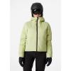 Helly-Hansen Nora Short Puffy Jacket For Women, Skiing-Jackets, Seam Sealed, Insulated Baffles, Brushed Lining Pockets(498 Iced Matcha)