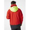 Helly-Hansen Pier 3.0 Coastal Sailing Jacket for Men – Waterproof, Windproof, and Breathable, with Packable Neon Yellow Hood(222 Alert Red)