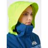 Helly-Hansen Pier 3.0 Waterproof Jackets for Women Featuring Windproof Sailing Fabric and Packable Neon Yellow Hood(627 Bright Blue)