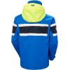 Helly-Hansen Salt Original Jacket – Men’s Sailing Coat Flag Stripe, Waterproof HELLY TECH, Reflective Hood(543 Cobalt 2.0)