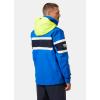 Helly-Hansen Salt Original Jacket – Men’s Sailing Coat Flag Stripe, Waterproof HELLY TECH, Reflective Hood(543 Cobalt 2.0)
