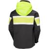 Helly-Hansen Salt Original Jacket – Men’s Sailing Coat Flag Stripe, Waterproof HELLY TECH, Reflective Hood(980 Ebony)