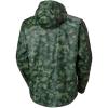 Helly-Hansen mens Moss Hooded Waterproof Windproof Raincoat Jacket(476 Spruce Aop)