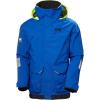 Helly-Hansen Pier 3.0 Coastal Sailing Jacket for Men – Waterproof, Windproof, and Breathable, with Packable Neon Yellow Hood(543 Cobalt 2.0)