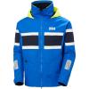 Helly-Hansen Salt Original Jacket – Men’s Sailing Coat Flag Stripe, Waterproof HELLY TECH, Reflective Hood(543 Cobalt 2.0)