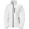 Helly-Hansen womens Crew Jacket(001 White)