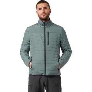 Helly-Hansen Crew Insulator Jacket 2.0 Men Lightweight Warm Sailing Jacket, Water Resistant Windproof Primaloft Insulation(591 Trooper)