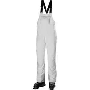 Helly-Hansen Legendary Insulated Bib Pant for Women – Durable, Waterproof, Breathable Snow Pant for Ski Adventures(001 White)