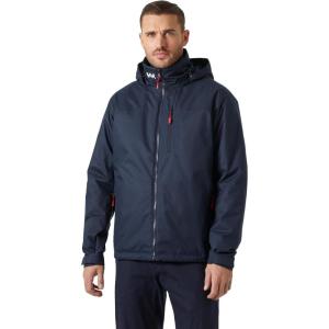 Helly-Hansen Mens Crew Hooded Waterproof Sailing Jacket(597 Navy)