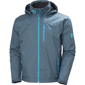 Helly-Hansen Mens Crew Hooded Waterproof Sailing Jacket(635 Orion Blue)