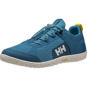 Helly-Hansen Mens HP Foil V2 Lightweight Breathable Sailing Watersports Shoes(642 Teal/Caribbean Sea)