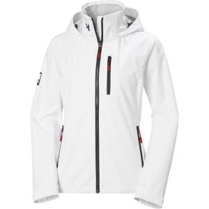Helly-Hansen Women’s Crew Hooded Sailing Jacket 2.0(001 White)