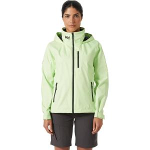 Helly-Hansen Women’s Crew Hooded Sailing Jacket 2.0(398 Washed Lime)