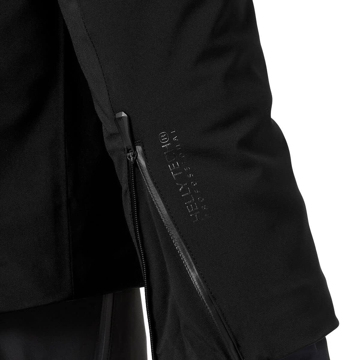 imageHelly Hansen Steilhang 20 Jacket Mens SkiingJackets Seam Sealed 4Way Stretch Ventilated With Dual Chest Pockets990 Black