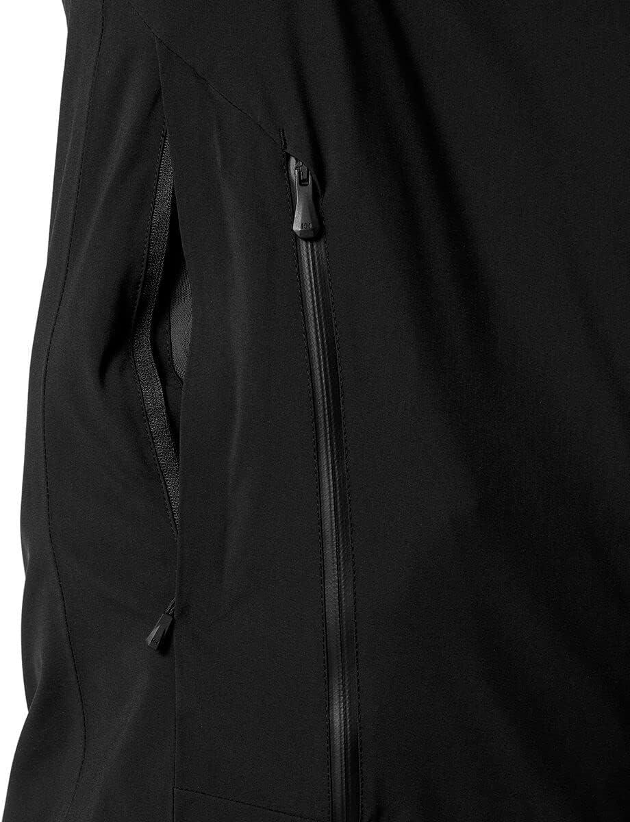 imageHelly Hansen Steilhang 20 Jacket Mens SkiingJackets Seam Sealed 4Way Stretch Ventilated With Dual Chest Pockets990 Black