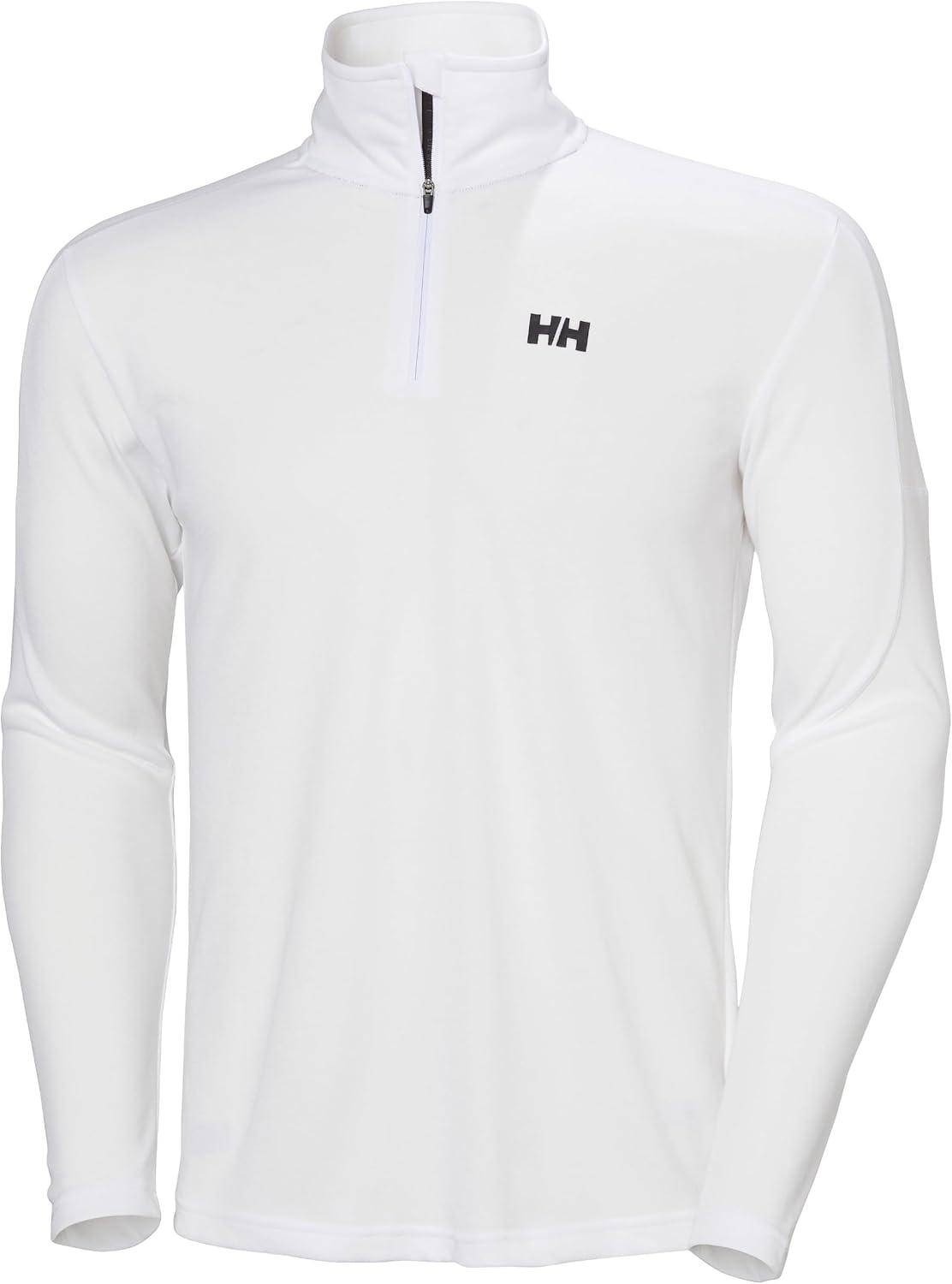 imageHellyHansen 54213 Mens HP 12 Zip Pullover Sweater001 White