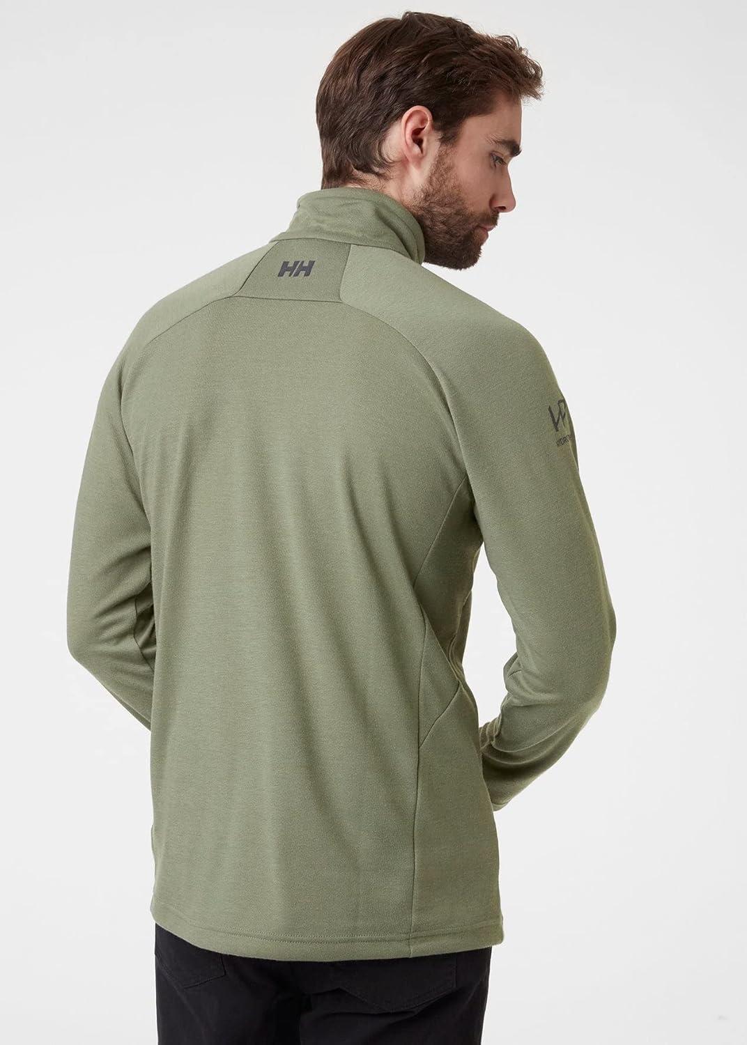 imageHellyHansen 54213 Mens HP 12 Zip Pullover Sweater421 Lav Green