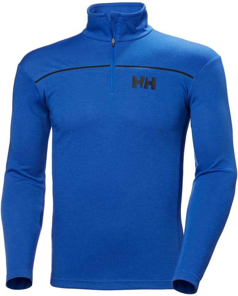 imageHellyHansen 54213 Mens HP 12 Zip Pullover Sweater543 Cobalt 20