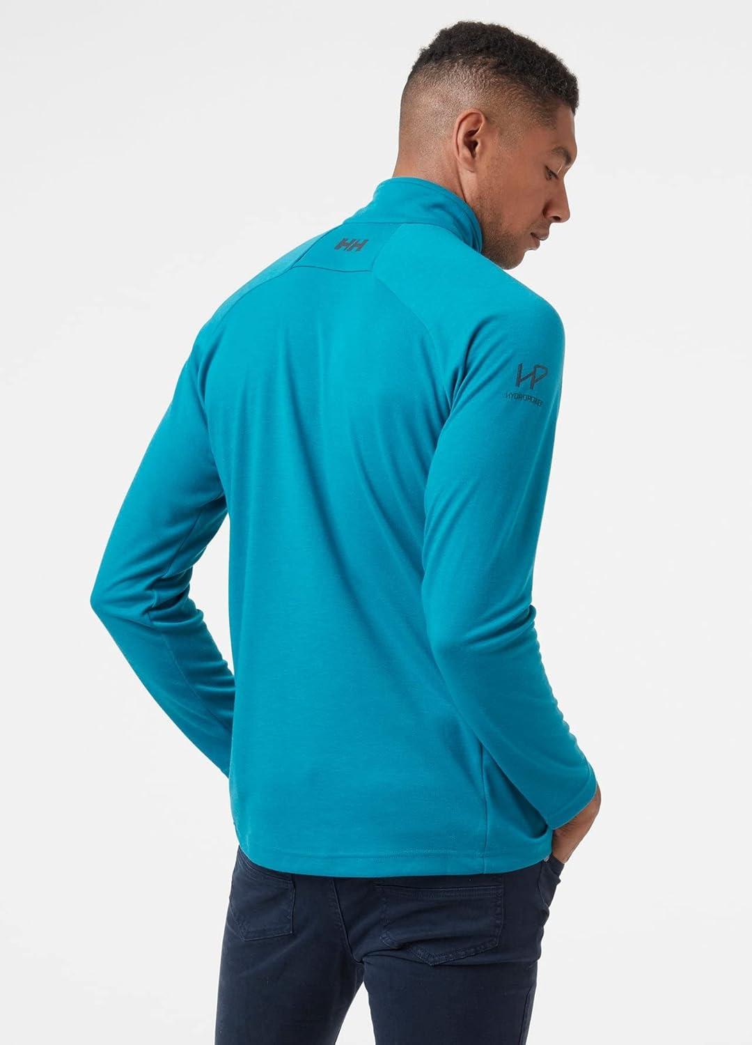 imageHellyHansen 54213 Mens HP 12 Zip Pullover Sweater642 Teal