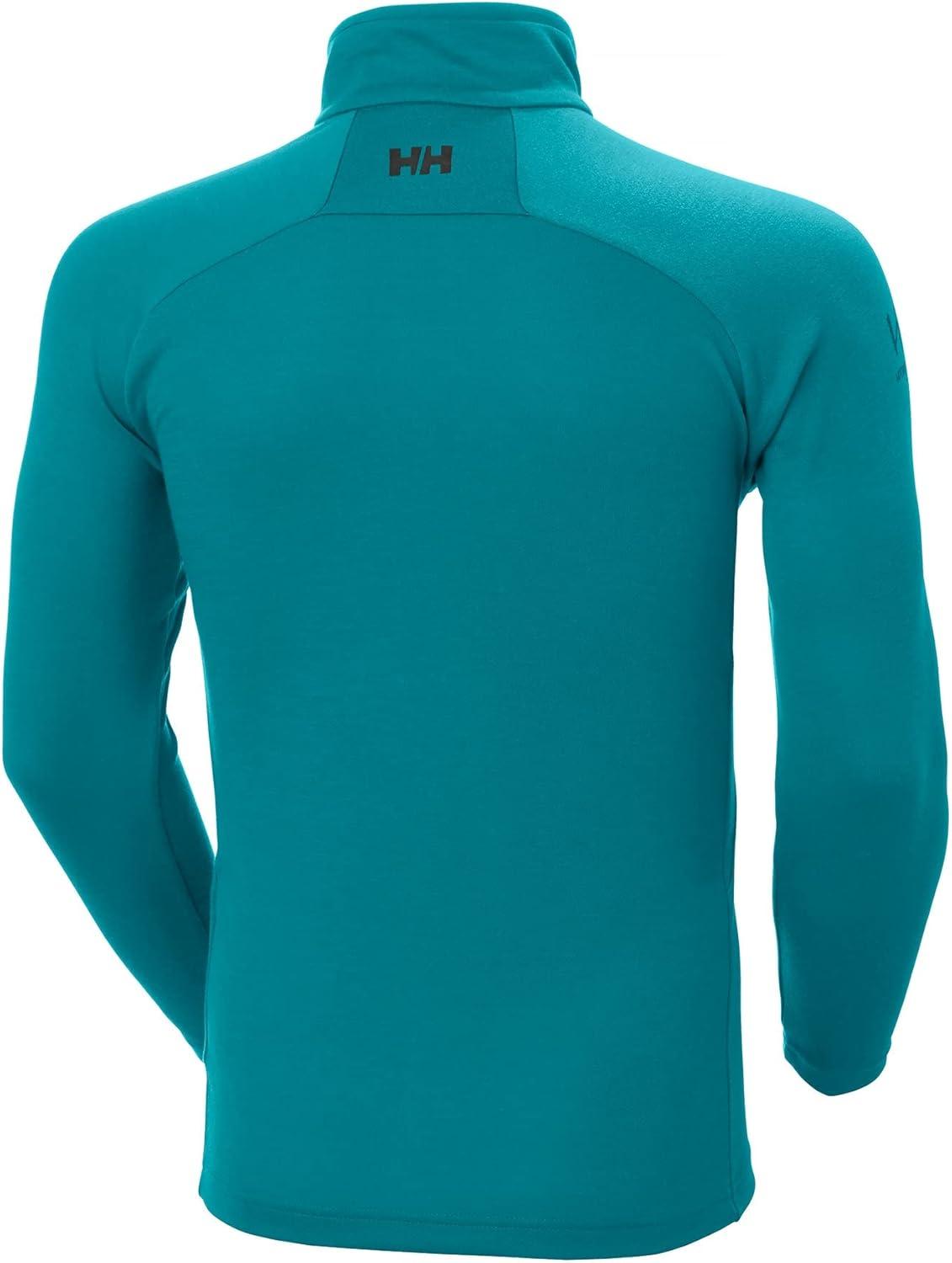 imageHellyHansen 54213 Mens HP 12 Zip Pullover Sweater642 Teal