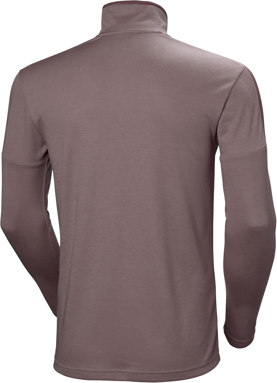 imageHellyHansen 54213 Mens HP 12 Zip Pullover Sweater656 Sparrow Grey