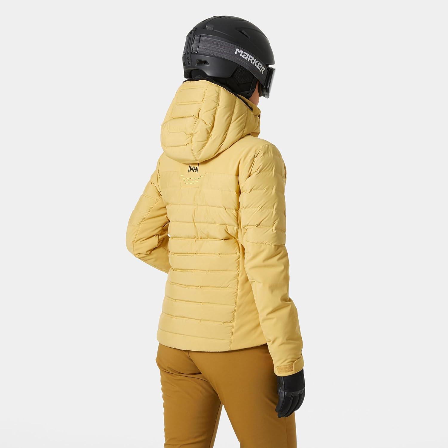 imageHellyHansen Avanti Jacket for Women Waterproof Insulated Skiing Jacket Perfect Winter Coat for Outdoor Activities389 Sand
