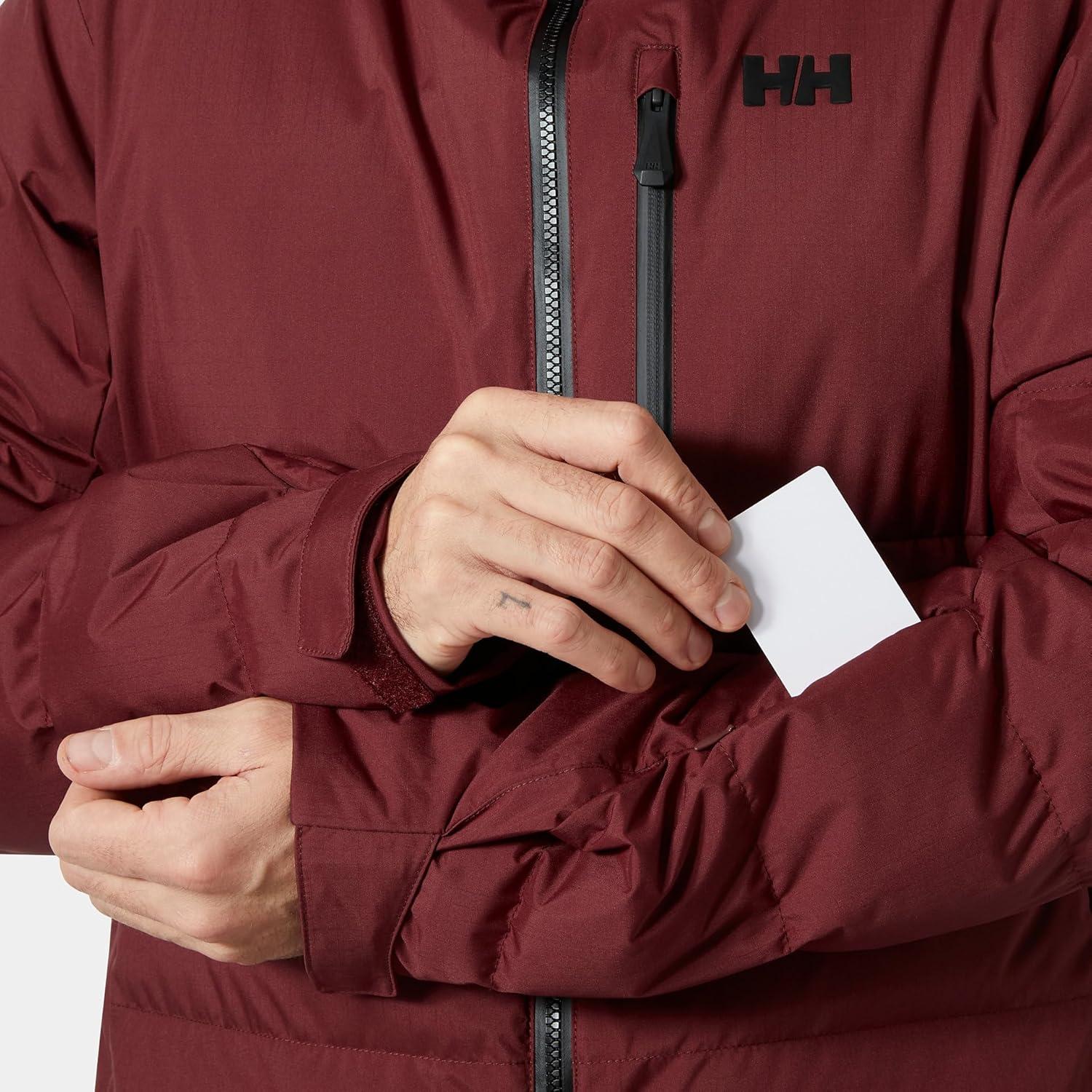 imageHellyHansen KVITFJELL Race Puffy Jacket Mens Warm Protective AthleticInsulated Ski Coat180 Mars Red