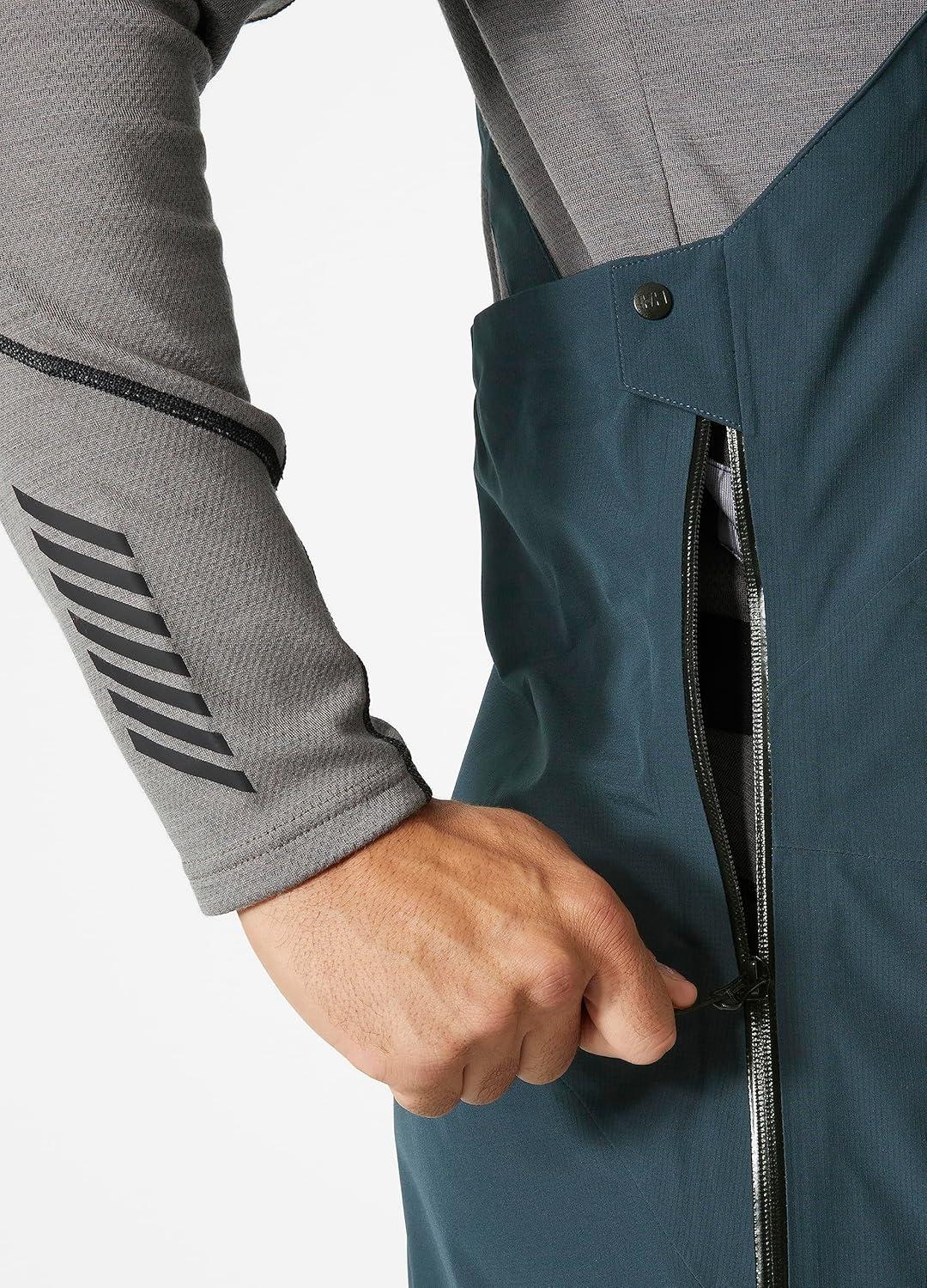 imageHellyHansen Mens Ridge Infinity Bib Shell574 Midnight