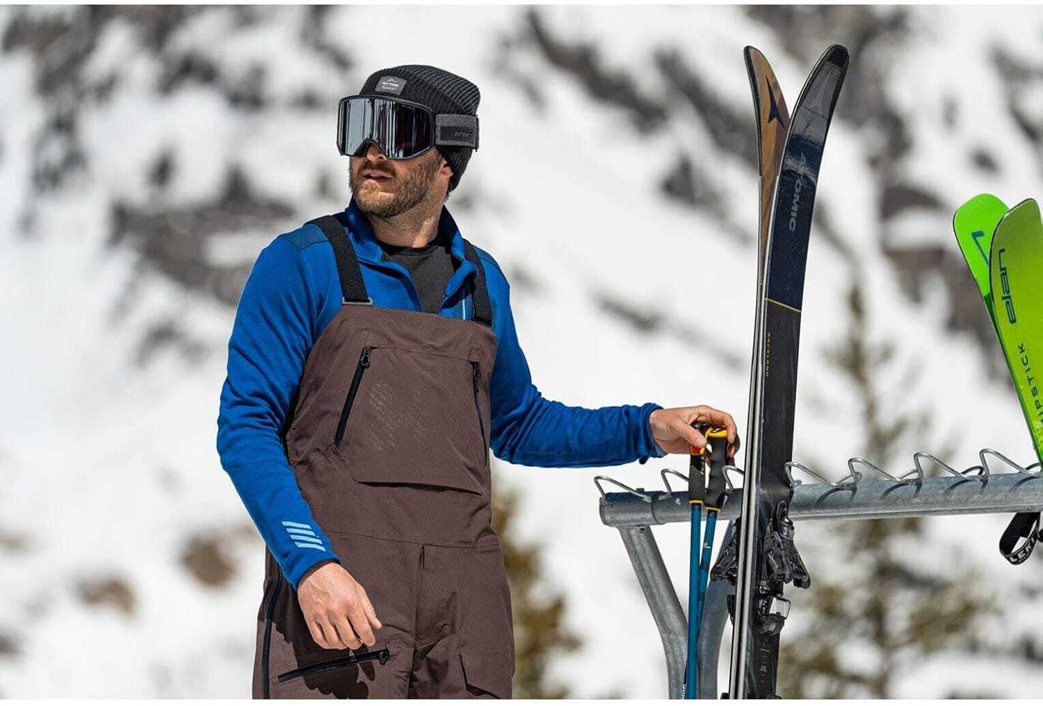 imageHellyHansen Mens Ridge Infinity Bib Shell755 Triple Espresso