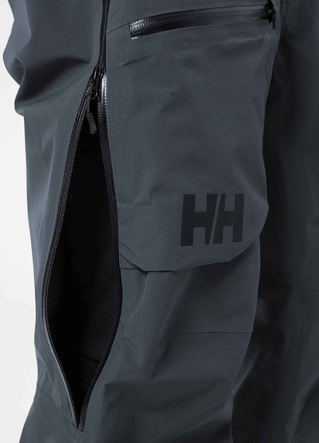 imageHellyHansen Mens Ridge Infinity Bib Shell983 Slate