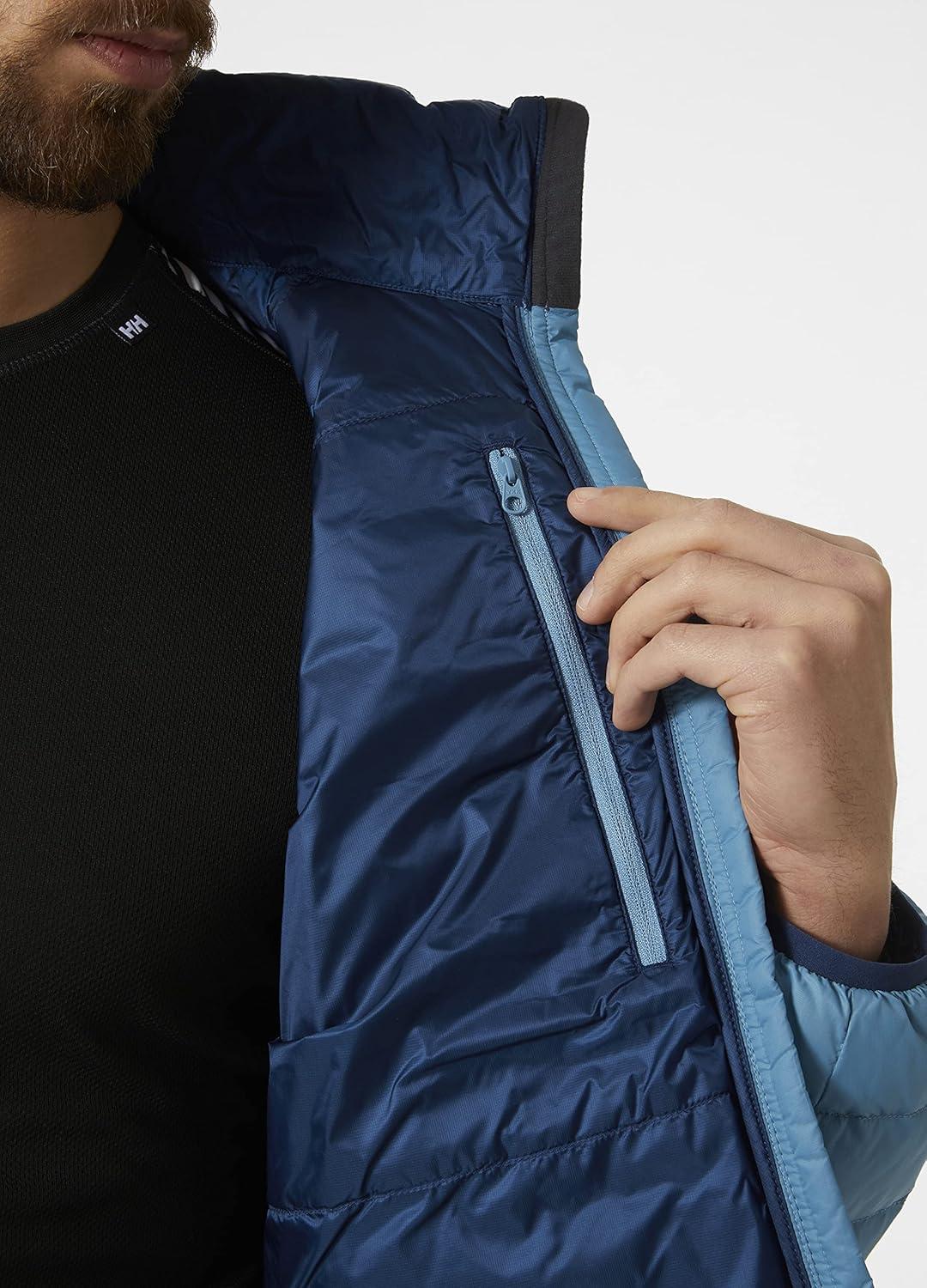 imageHellyHansen Mens Verglas Down Insulator Jacket625 Blue Fog