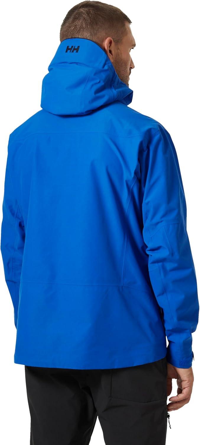 imageHellyHansen Odin 9 Worlds 30 Shell Jacket Mens Waterproof Windproof Breathable Helmet Compatible Recycled Material544 Cobalt 20