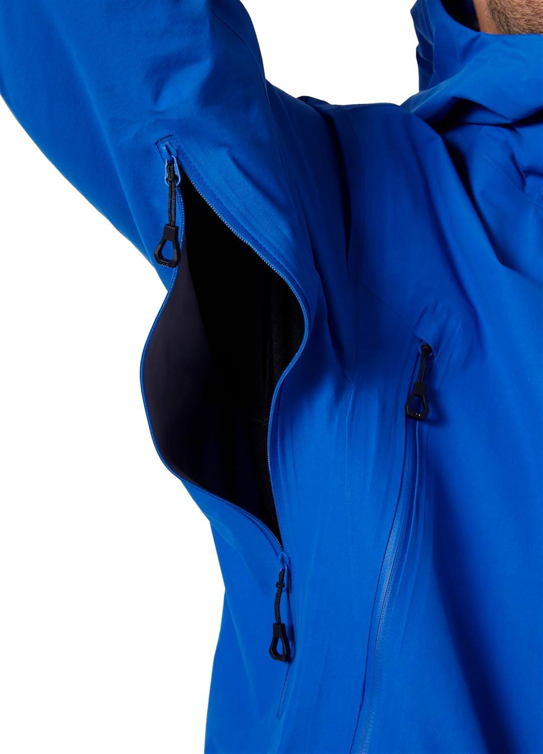 imageHellyHansen Odin 9 Worlds 30 Shell Jacket Mens Waterproof Windproof Breathable Helmet Compatible Recycled Material544 Cobalt 20
