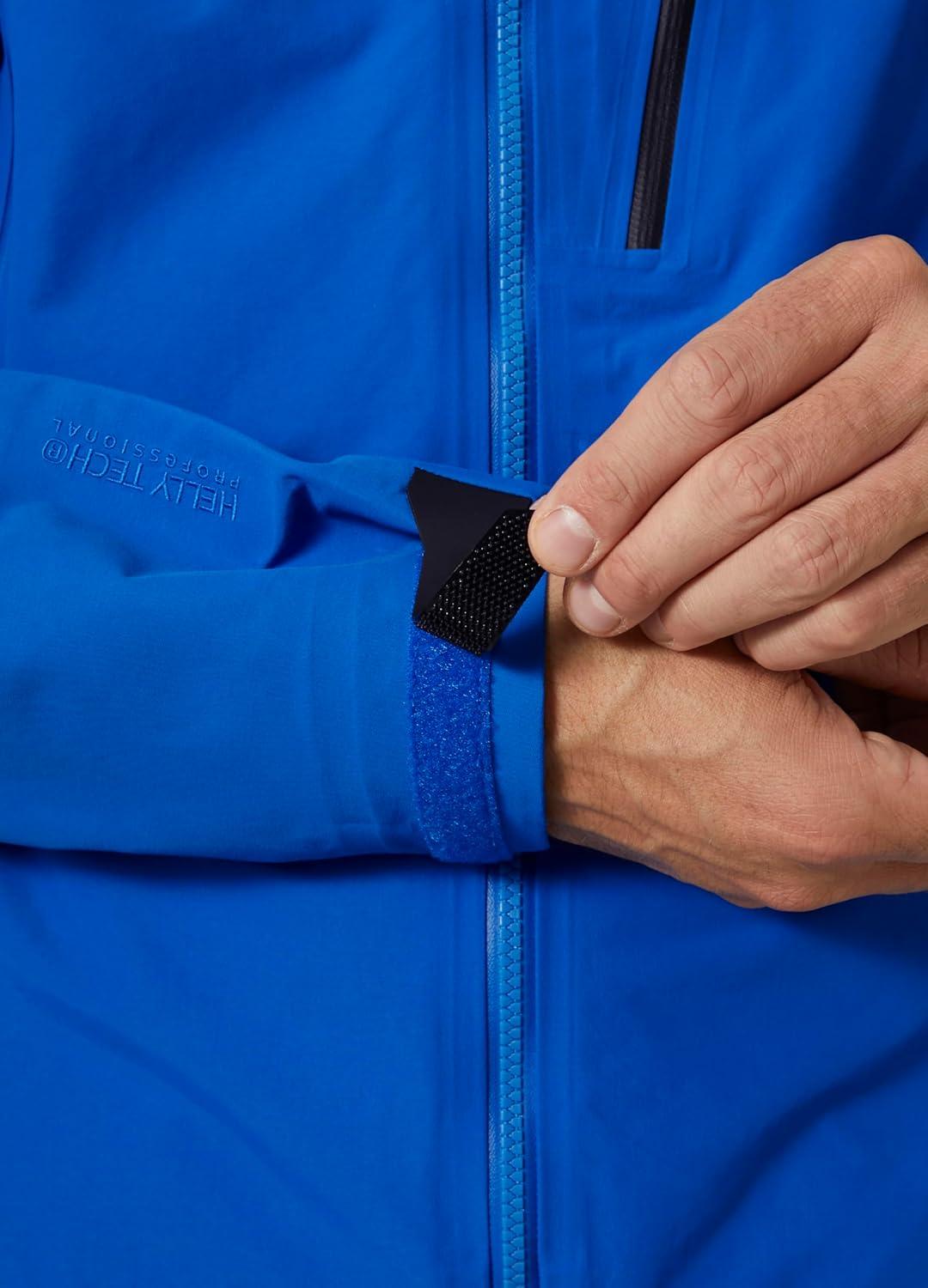 imageHellyHansen Odin 9 Worlds 30 Shell Jacket Mens Waterproof Windproof Breathable Helmet Compatible Recycled Material544 Cobalt 20
