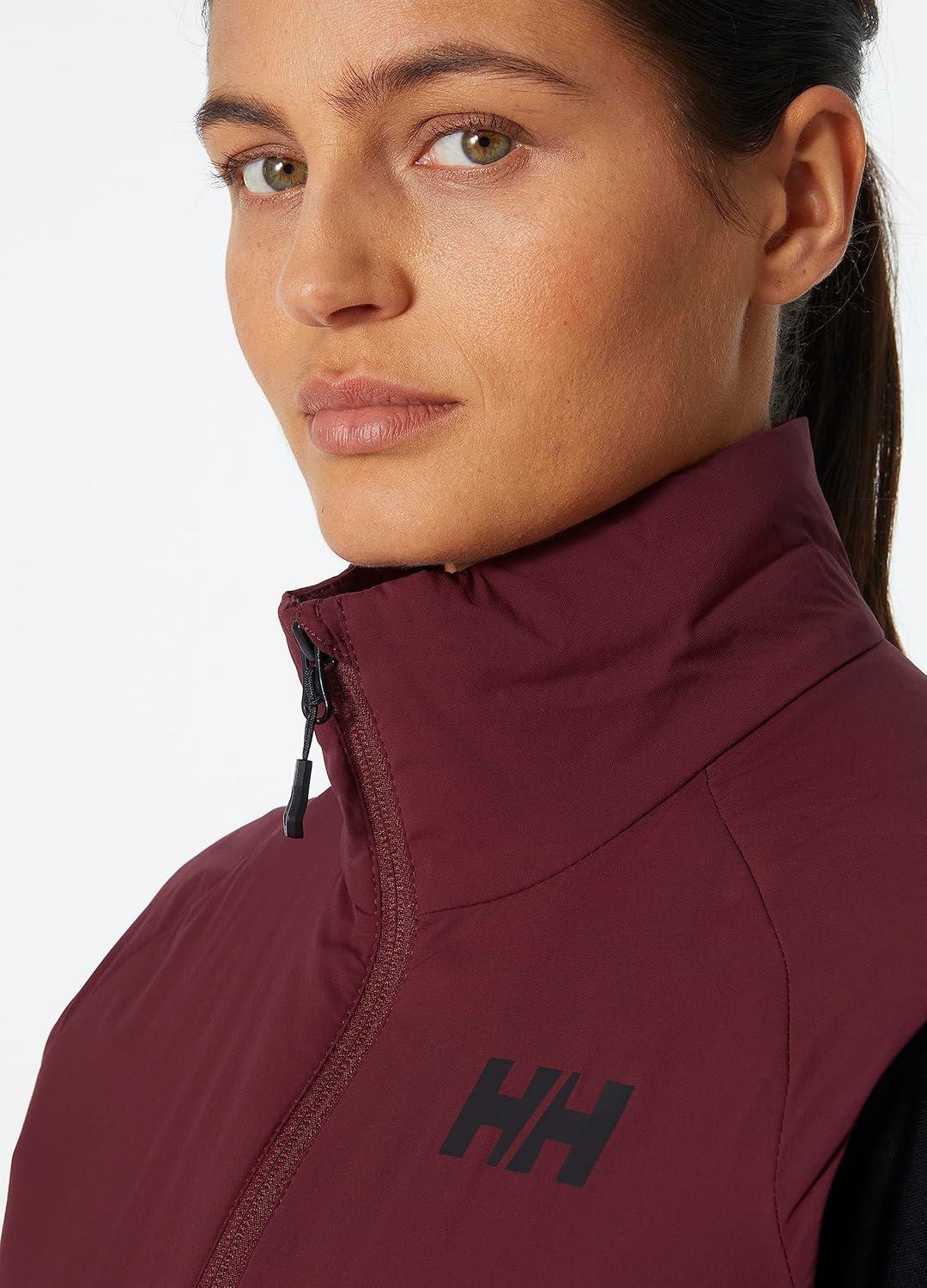 imageHellyHansen Odin Lt Stretch Ins Vest 20 Womens Lightweight Insulated Coat Versatile Layering for Outdoor Adventure658 Hickory