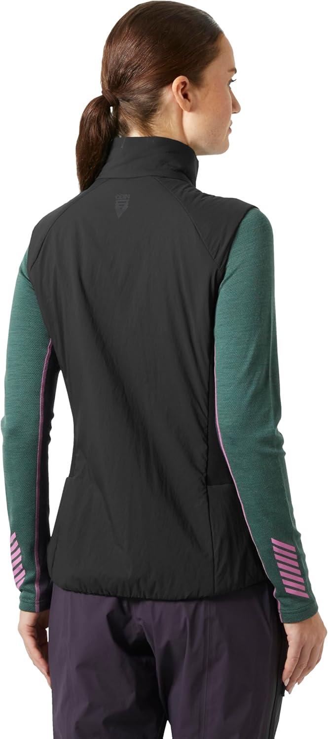 imageHellyHansen Odin Lt Stretch Ins Vest 20 Womens Lightweight Insulated Coat Versatile Layering for Outdoor Adventure991 Black