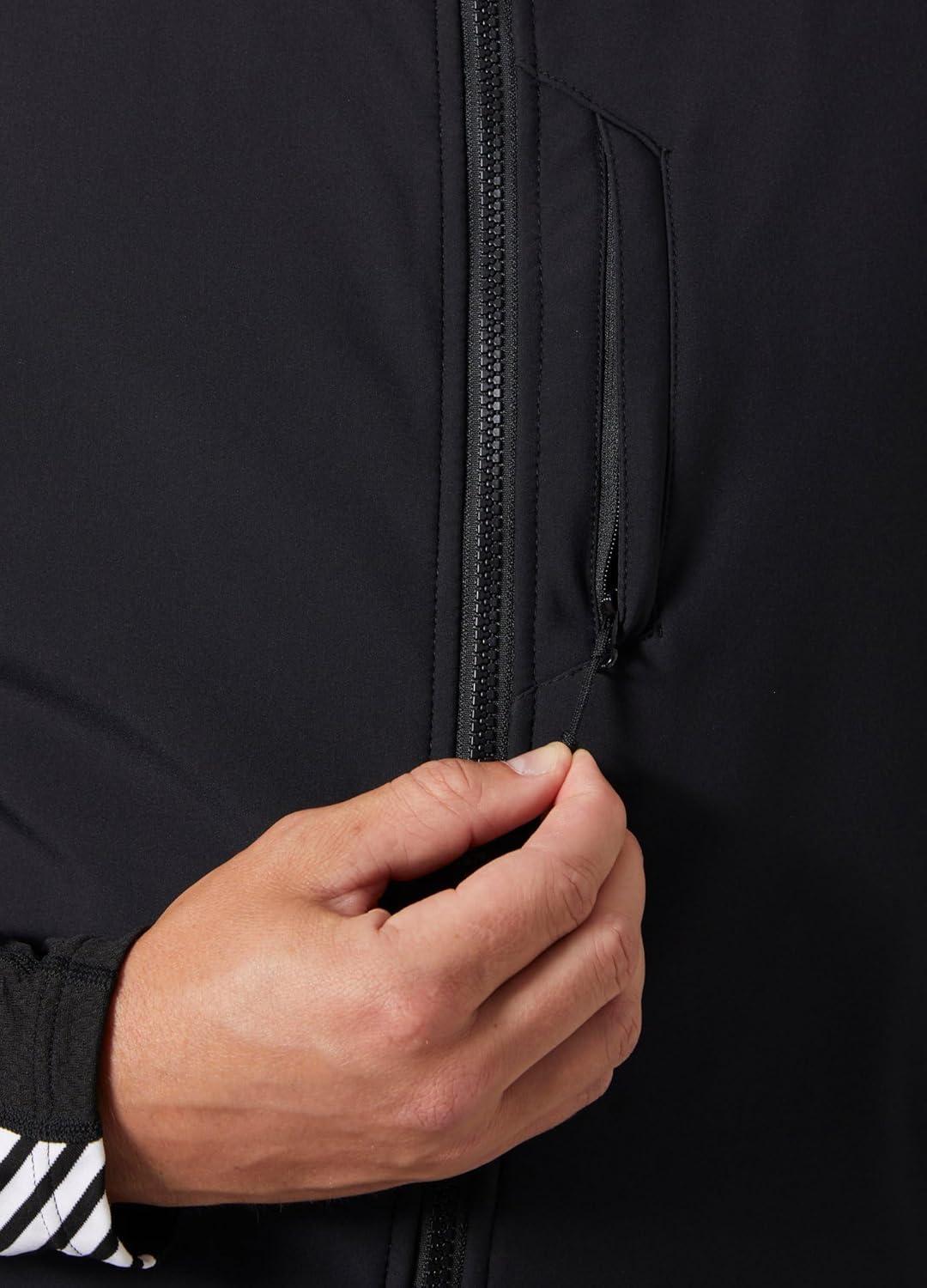 imageHellyHansen Paramount Softshell Vest Mens Fleece Lined Breathable Water ampamp Wind Resistant Lightweight Hiking Outerwear990 Black
