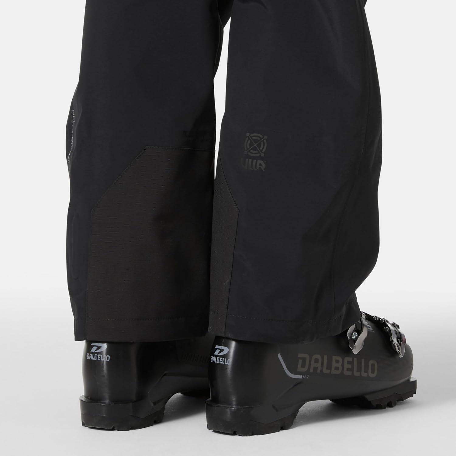 imageHellyHansen Sogn Shell Pant Womens High Waist Adjustable Snow Pant Waterproof Skiing Pants with Cargo Pockets990 Black