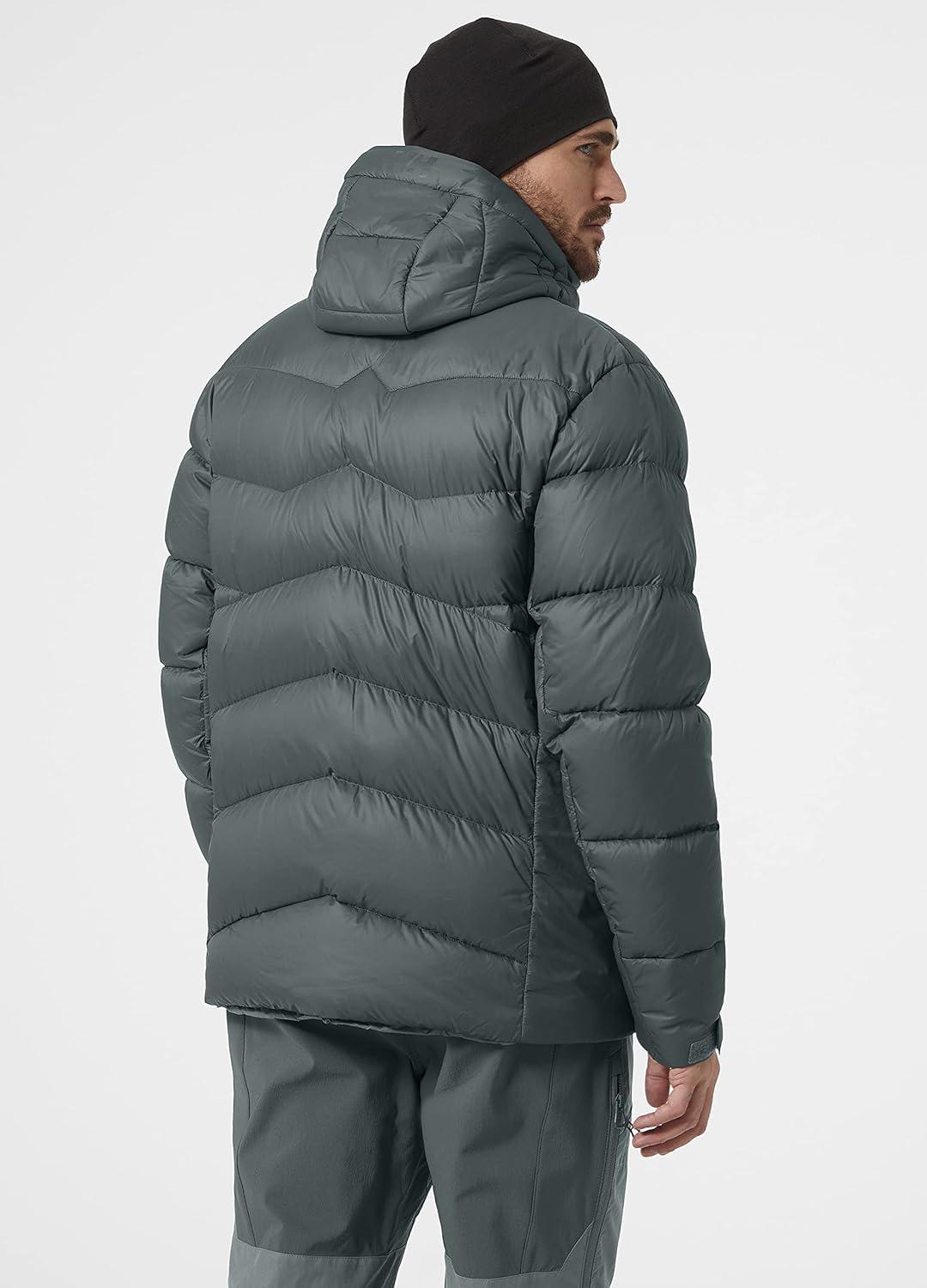 imageHellyHansen Verglas Icefall Down Jacket Mens Winter Down Jacket With Primaloft Adjustable Wind Skirt Bluesign Certified609 Storm