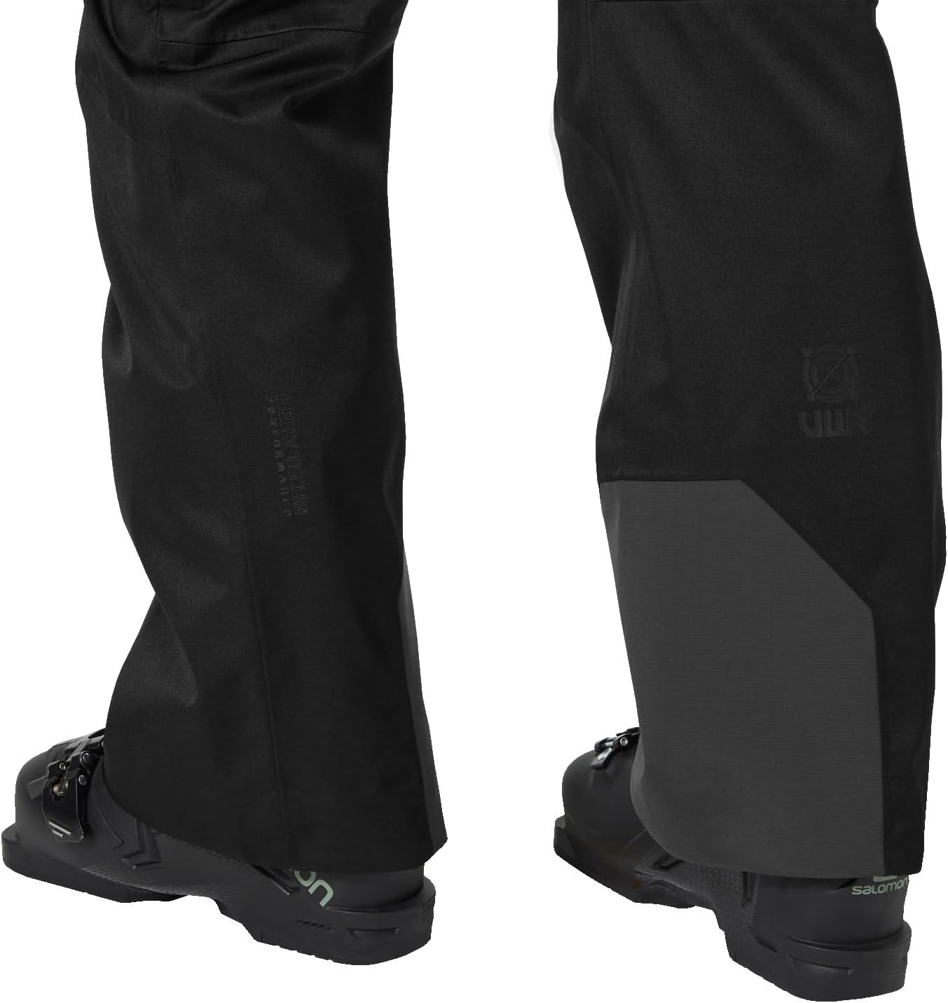 imageHellyHansen W Powderqueen Pant Insulated 2Layer Womens Ski AthleticPants with Primaloft Black Eco ampamp Vent Zippers990 Black