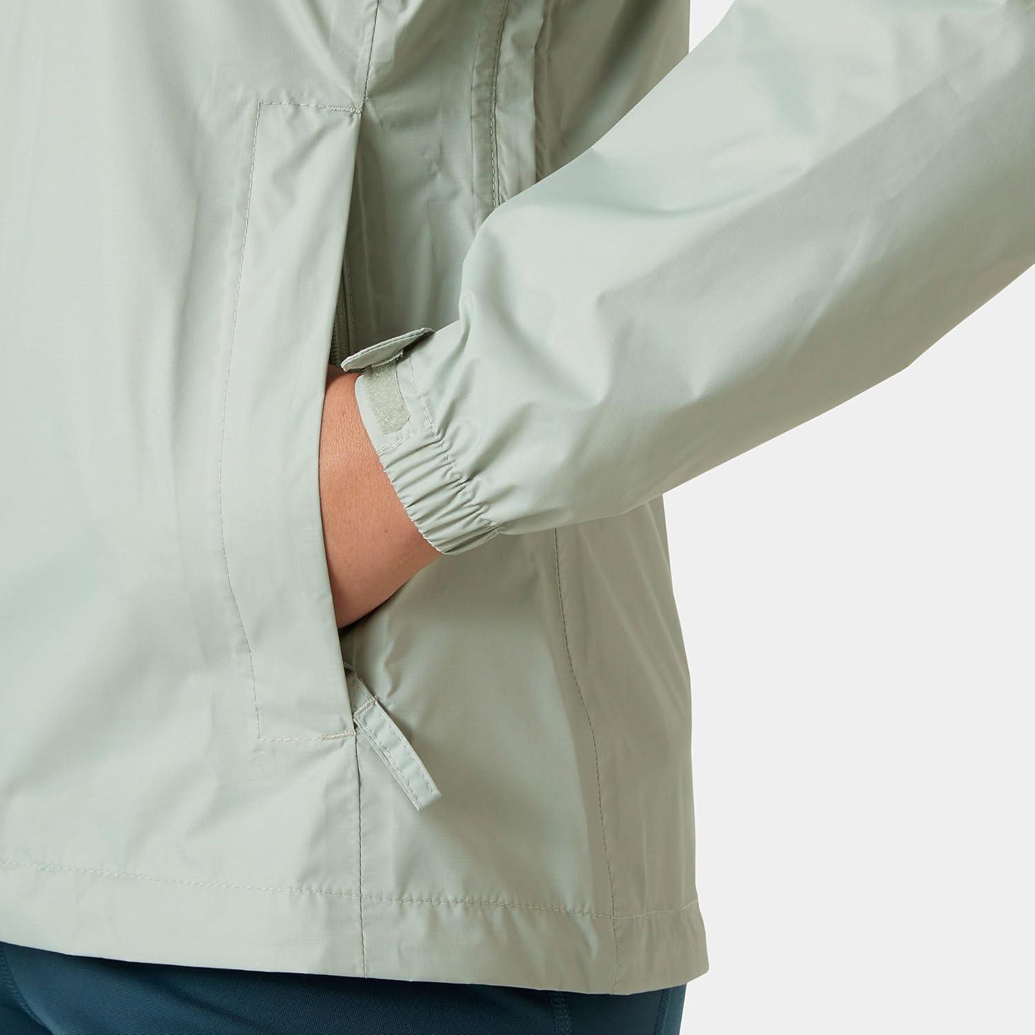 imageHellyHansen Womens Loke Waterproof Shell Jacket462 Green Mist