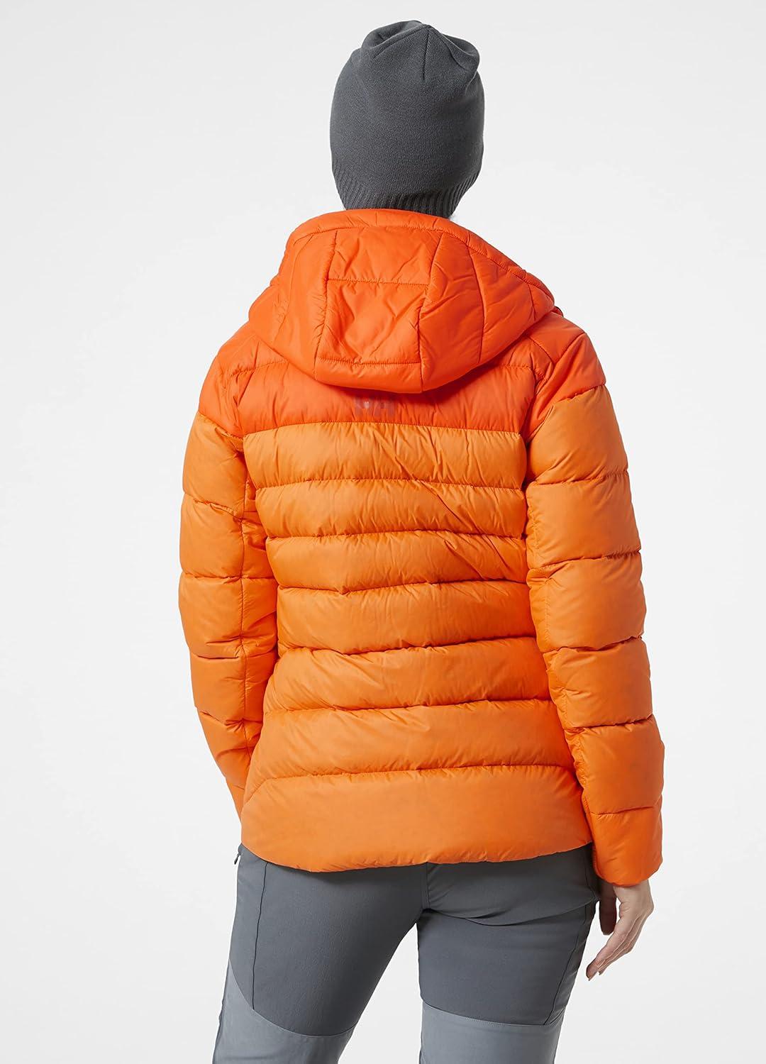 imageHellyHansen Womens Verglas Glacier Down Jacket226 Bright Orange Poppy Orange