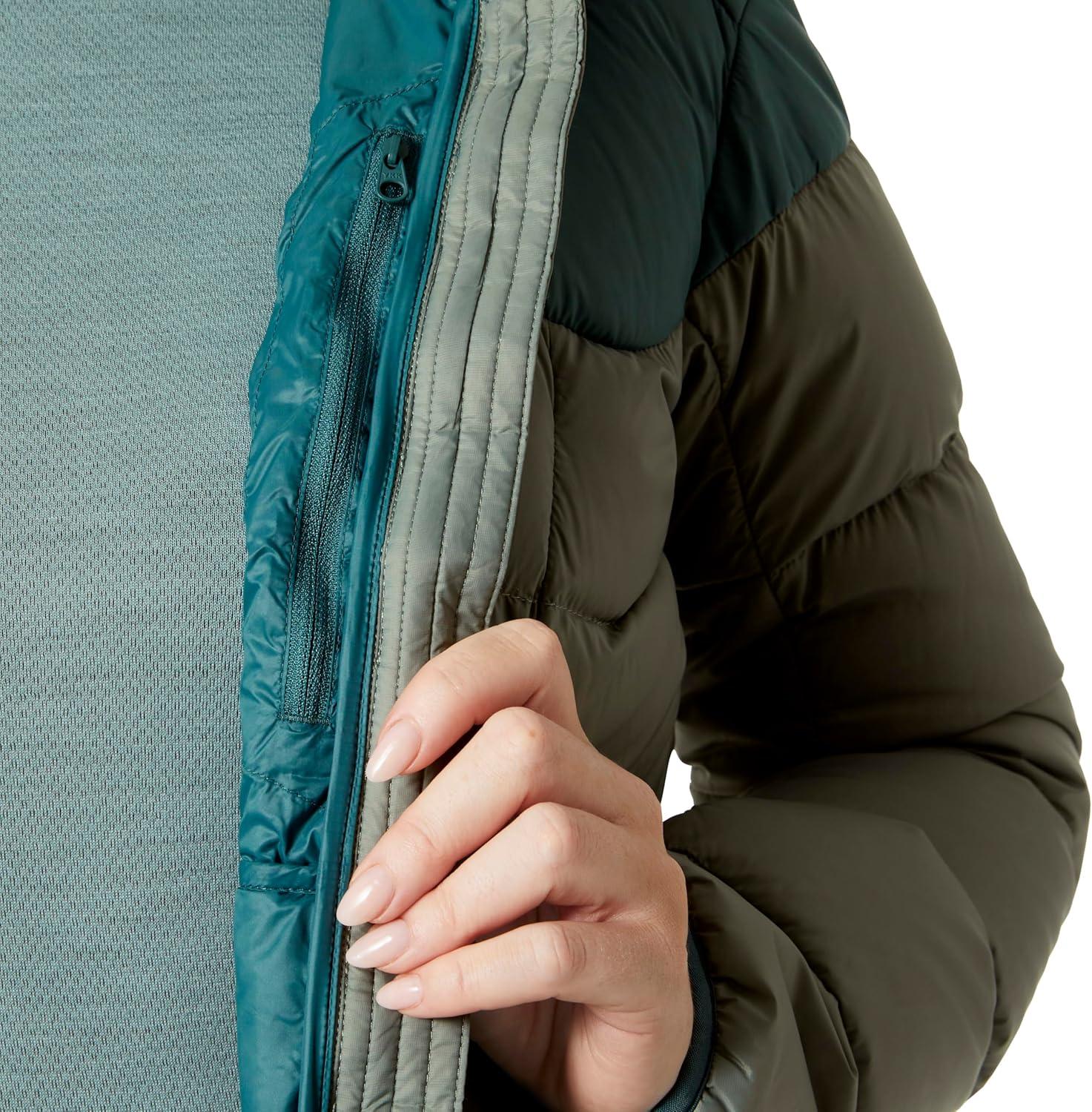 imageHellyHansen Womens Verglas Glacier Down Jacket485 Grey Cactus Dark Creek