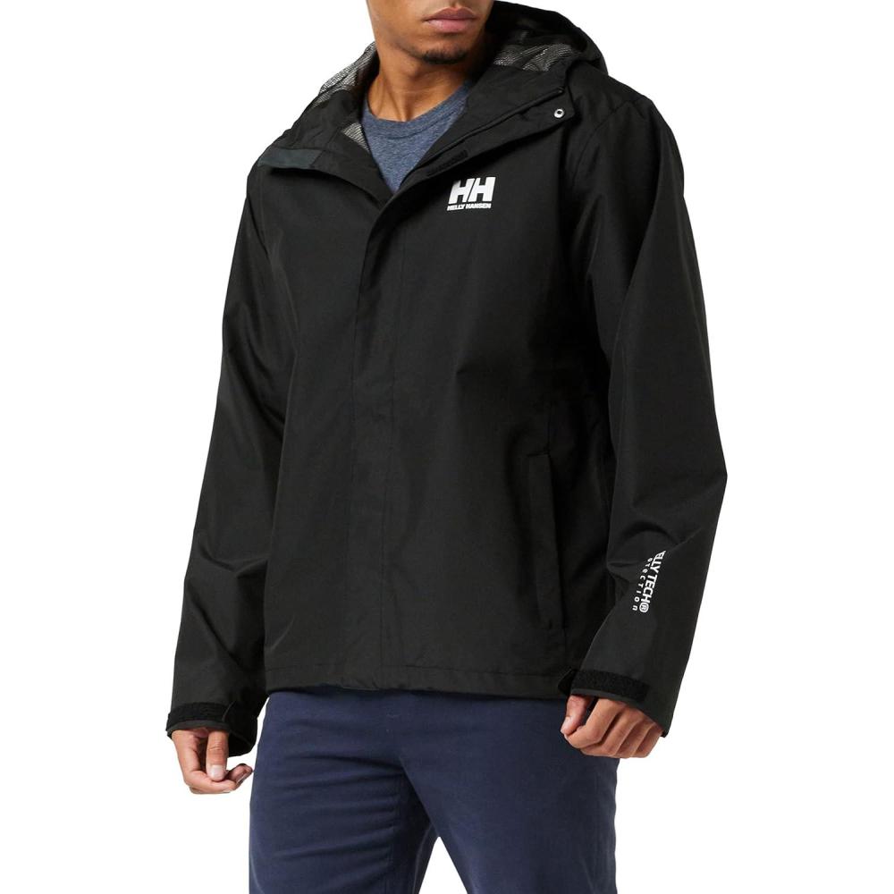 imageHelly Hansen 62047 Mens Seven J JacketEbony