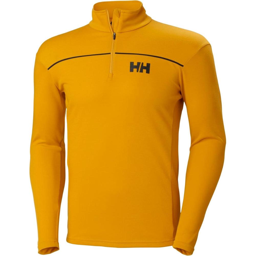 imageHellyHansen 54213 Mens HP 12 Zip Pullover Sweater328 Cloudberry