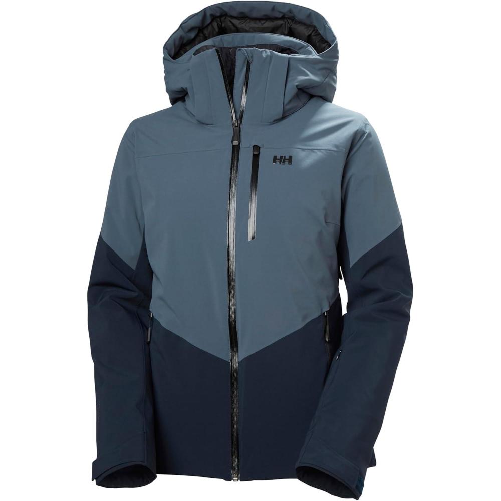 imageHellyHansen Alphelia Jacket for Women Skiing Jackets with HELLY TECH PROFESSIONAL Synthetic Insulation Seam Sealed860 Alpine Frost