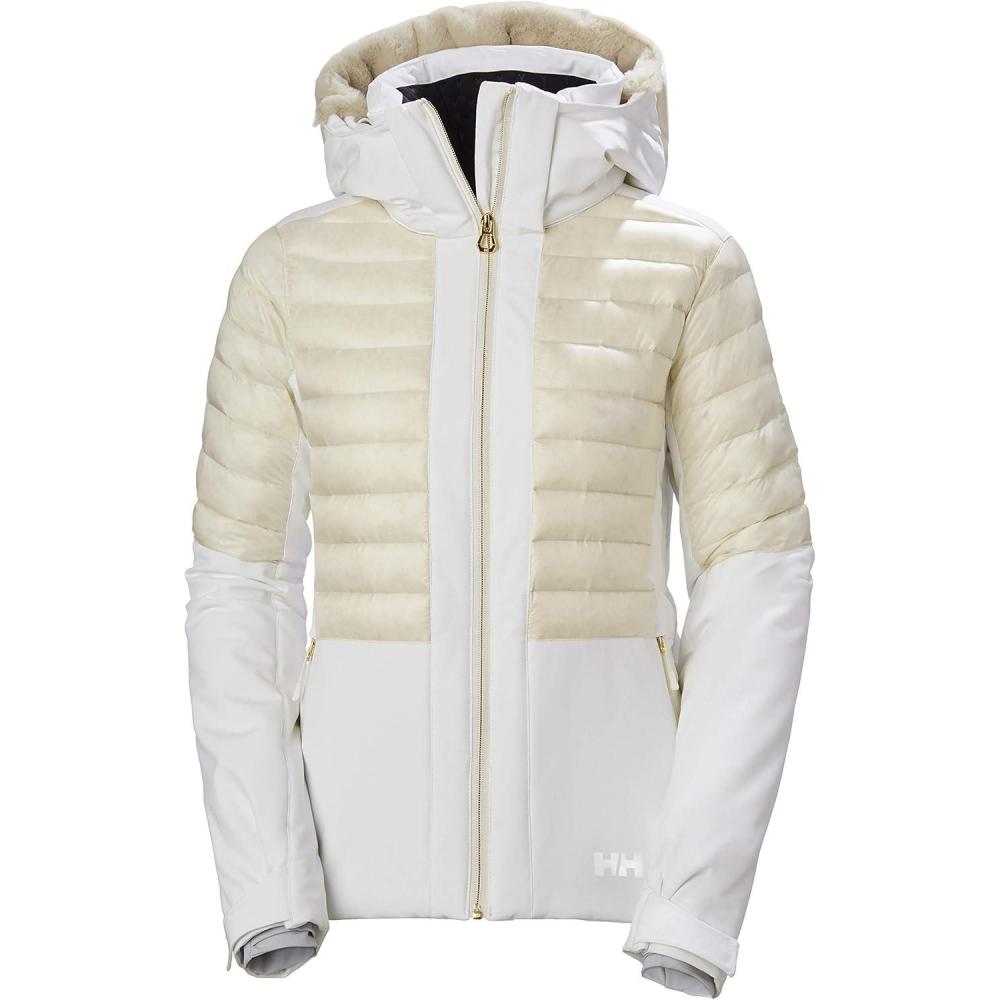 imageHellyHansen Avanti Jacket for Women Waterproof Insulated Skiing Jacket Perfect Winter Coat for Outdoor Activities001 White
