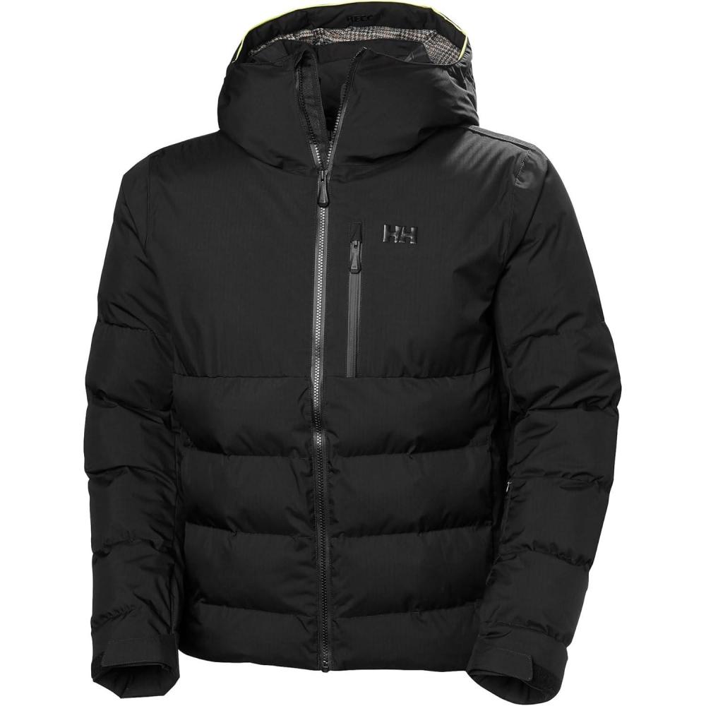 imageHellyHansen KVITFJELL Race Puffy Jacket Mens Warm Protective AthleticInsulated Ski Coat990 Black