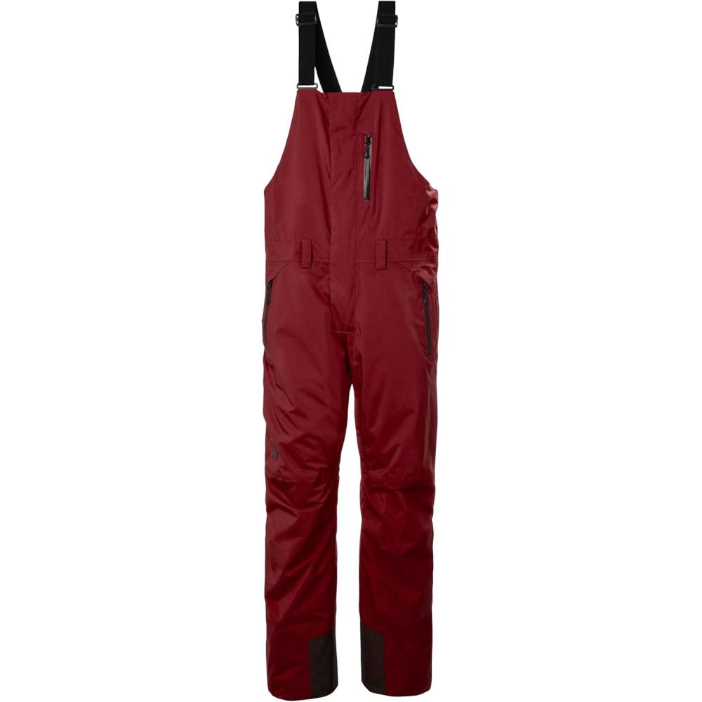 imageHellyHansen Legendary Insulated Bib Pant Waterproof Ski Pants Snow Overalls Breathable Snowboarding Bottoms180 Mars Red